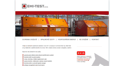 Desktop Screenshot of emi-test.cz