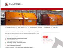 Tablet Screenshot of emi-test.cz